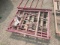 (3) 38in. Slant Gates