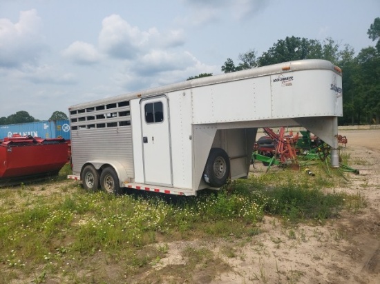 Sooner 3 Horse Slant Load Trailer