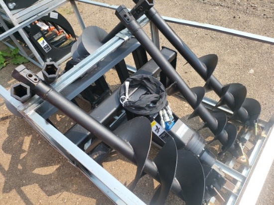QT post Hole Digger w/3 Augers
