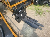 Small Skidsteer Dingo Pallet Forks
