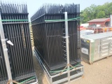 Galvanized Steel Garden Fencing w/Posts