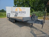 Tri Axle Trailer w/Winch