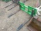 Horst QT Pallet Forks for John Deere 400Series Hookup/42in. Forks