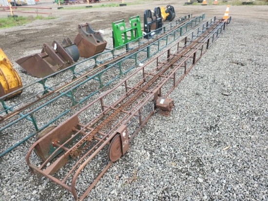 25ft. Skeleton Hay Elevator w/Elec. Motor