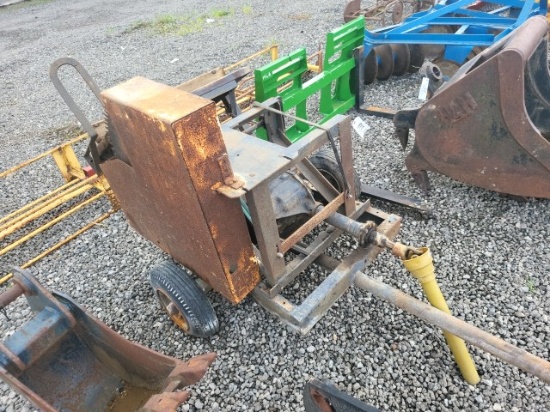 PTO Pull Buzz Saw