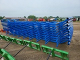10 Bale Wagon Rack/New/Blue