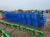 10 Bale Wagon Rack/New/Blue