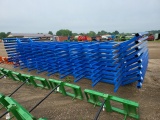 10 Bale Wagon Rack/New/Blue