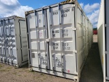 40ft. Shipping Sea Container w/ 4 Side Doors/New