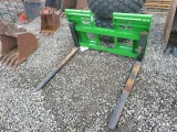 Horst QT Pallet Forks for John Deere 400/500 Series/2000LB Capacity/42in. Forks