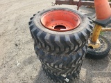 Used 10x16.5 Bobcat Wheels and Tires