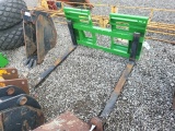 Horst QT Pallet Forks for John Deere 400/500 Series/2000LB Capacity/42in. Forks