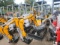 Miva VA13 Mini Excavator/Yellow