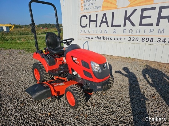 Kioti CS2510 4x4 w/Belly Mower