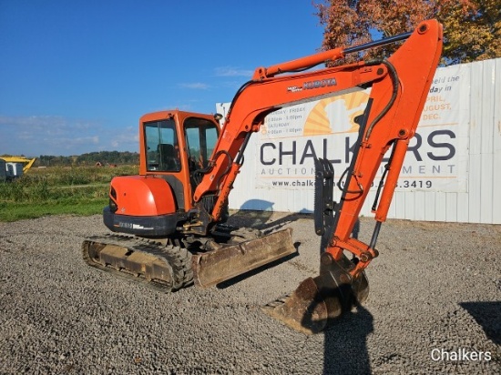 Kubota KX161-3 Excavator w/Cab
