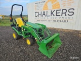 John Deere 1025R 4x4 w/Ldr