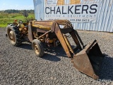 Massey Ferguson 2135 Gas 2wd w/Ldr and Ford 3pt. Finish Mower