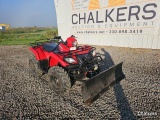 Suzuki 4 Wheeler w/Front Blade