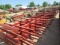 Red 10 Bale Wagon Rack