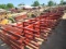 Red 10 Bale Wagon Rack