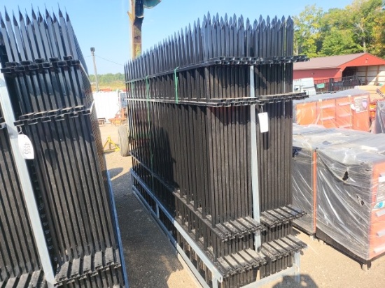 Diggit 10ft. Wrought Iron Fencing/22 pc fence/23 pc Posts