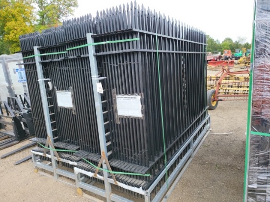Portable Fencing/24 PC Fence/25 Posts/10x7 Panels