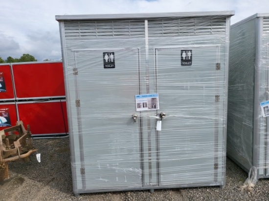 Mobile Toilet w/2 Stalls