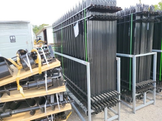 FEN Galvanized Steel Fence/20 Panels/21 Post