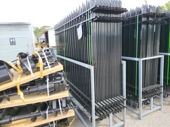 FEN Galvanized Steel Fence/20 Panels/21 Post
