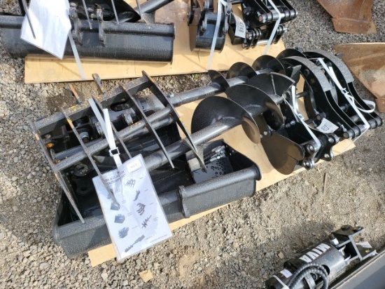 Excavator 9PC Attatchment Set