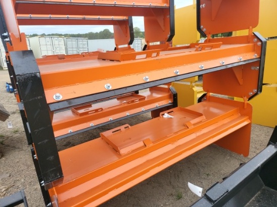 96in. QT Snowpusher/Orange