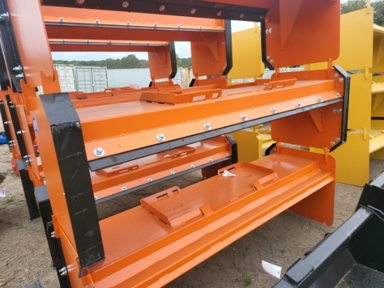 96in. QT Snowpusher/Orange