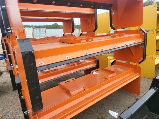 96in. QT Snowpusher/Orange