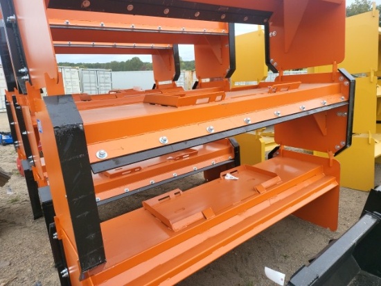 96in. QT Snowpusher/Orange
