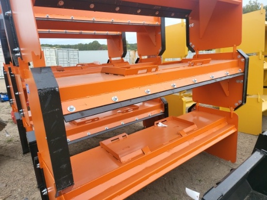 96in. QT Snowpusher/Orange