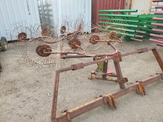 3pt. Double Wheel Rake
