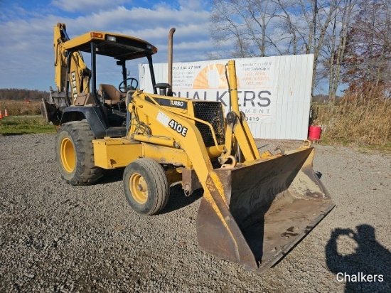 John Deere 410E 2wd Loader Backhoe