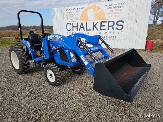2023 New Holland Workmaster 35 4x4 w/Ldr**New**