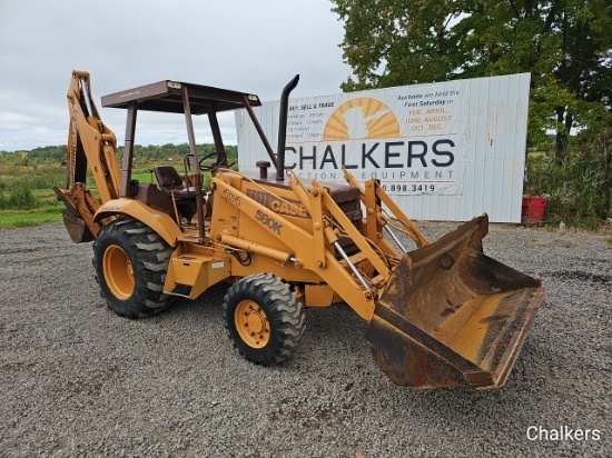 Case 580K 4x4 Loader Backhoe