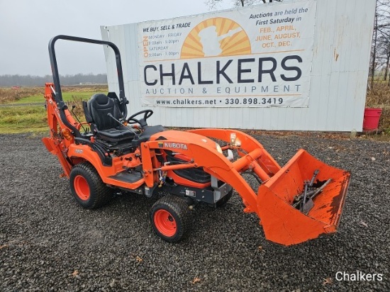 Kubota BX25D 4x4 Loader Backhoe