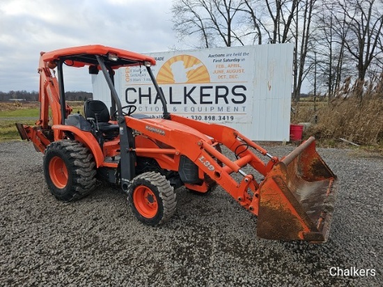 Kubota L39 4x4 Loader Backhoe