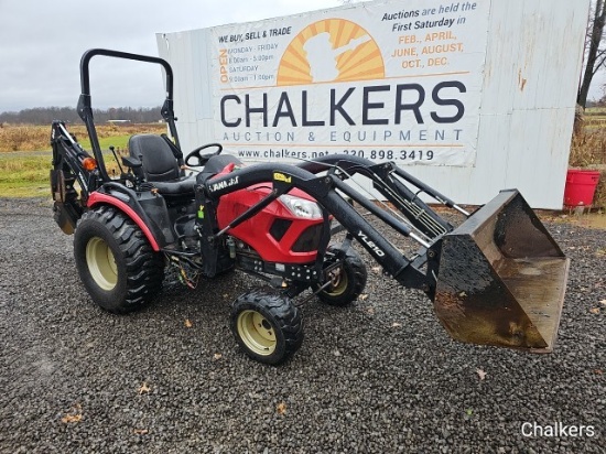 2019 Yanmar 424 4x4 Loader Backhoe