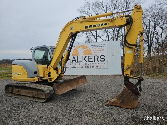 New Holland E80 Excavator