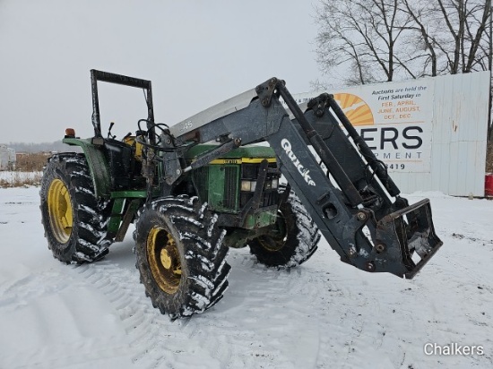 John Deere 6210 4x4 w/Ldr