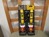 Cat 2pc. Rachet Strap Set