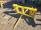 Yellow Loader Bale Spear
