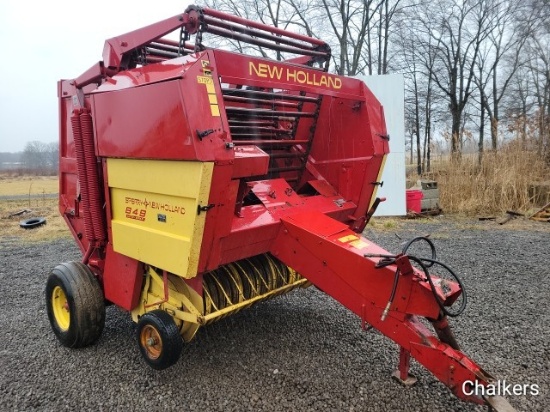 New Holland 849 Round Baler