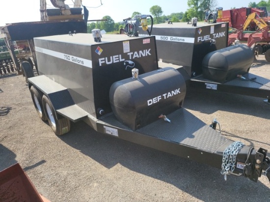 Industrias Americas 500 Gallon Fuel Trailer/New