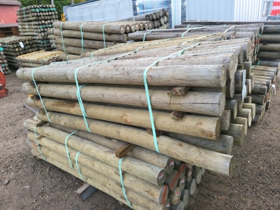 4 5/8"x7 Treated Pine Fence Posts