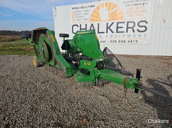 John Deere E12 Batwing Mower/Like New/540 PTO